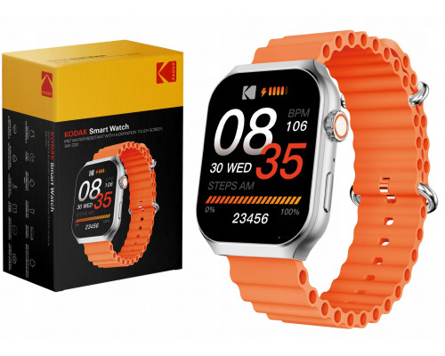 Zegarek Smartwatch Kodak Ip67 Gps Tętno Saturacja 10 Dni Czuwania / Sw-7210