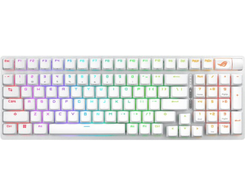 Asus ROG Strix Scope II 96 langaton pelinappaimisto, valkoinen