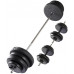 VIRTUFIT REGULOWANY SET SZTANGI I HANTLE - 60.5 KG - BLACK