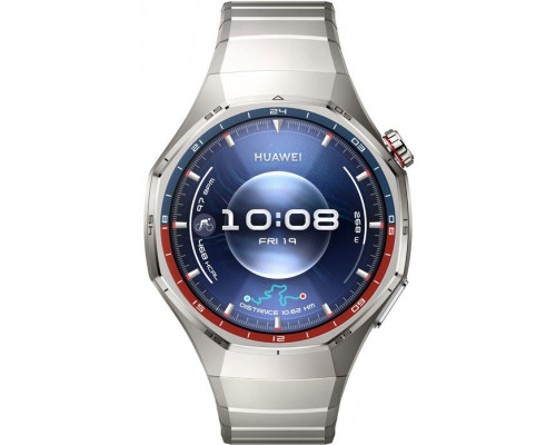 Huawei WATCH GT6 PRO 3,73 cm (1.47") AMOLED 46 mm Cyfrowy 466 x 466 px Ekran dotykowy Tytan GPS