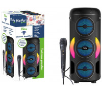 MEME GŁOŚNIK BEZPRZEWODOWY Z MIKROFONEM I ŚWIATŁEM LED (IBIZA)