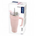 STALOWY THERMAL MUG TERMOS 1200ml Z RĄCZKĄ I SŁOMKĄ ORION 112283 RÓŻOWY