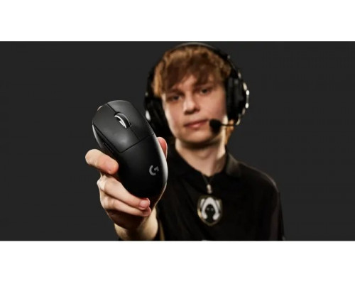 Logitech Gamingowa G Pro X Superlight 2c bezprzewodowa, czarna (910-007532)