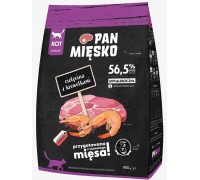 Food sucha dla kota Cielęcina z krewetkami (dorosły) chrupki S 400g