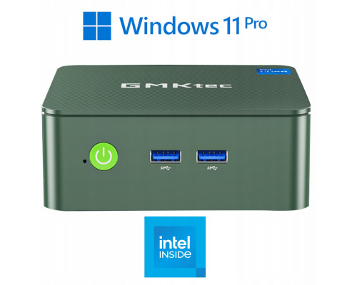 Mini PC GMKtec G3 PLUS Intel N150 16GB RAM + 512GB SSD WIN 11 Pro