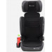FMonroe FOTELIK SAMOCHODOWY MODEL HUGO black-szary R129 100-150 CM ISOFIX