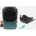FMonroe FOTELIK SAMOCHODOWY MODEL HUGO black-szary R129 100-150 CM ISOFIX