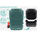 FMonroe FOTELIK SAMOCHODOWY MODEL HUGO black-szary R129 100-150 CM ISOFIX