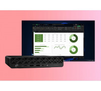 HP ProDesk 4 Mini G1i AI Intel Core Ultra 5 235T 16 GB DDR5-SDRAM 512 GB SSD Windows 11 Pro Mini PC AI PC Black