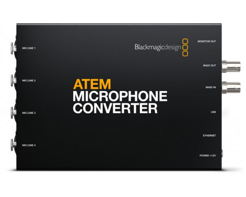 Blackmagic Konwerter Mikrofonowy