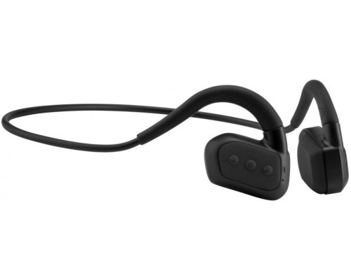 EVOLVEO bezdrátová sluchátka BonePro MP3 32GB, na lícní kosti,černá