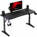 Gaming galds Huzaro Hero 3.6 RGB Black Black 140 cmx60 cm