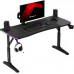 Gaming galds Huzaro Hero 3.6 RGB Black Black 140 cmx60 cm