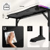 Gaming galds Huzaro Hero 3.6 RGB Black Black 140 cmx60 cm