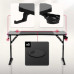 Gaming galds Huzaro Hero 3.6 RGB Black Black 140 cmx60 cm