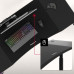 Gaming galds Huzaro Hero 3.6 RGB Black Black 140 cmx60 cm