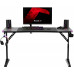 Gaming galds Huzaro Hero 3.6 RGB Black Black 140 cmx60 cm