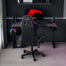 Gaming galds Huzaro Hero 3.6 RGB Black Black 140 cmx60 cm
