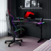 Gaming galds Huzaro Hero 3.6 RGB Black Black 140 cmx60 cm