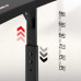 Gaming galds Huzaro Hero 3.6 RGB Black Black 140 cmx60 cm