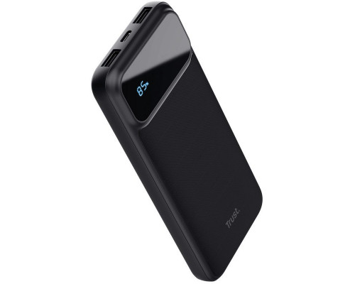 TRUST Powerbanka Avala, 10000 mAh, 1xUSB-C + 2xUSB, černá