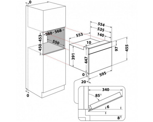 whirlpool Kuchnia mikrofalowa WMW57DHMX