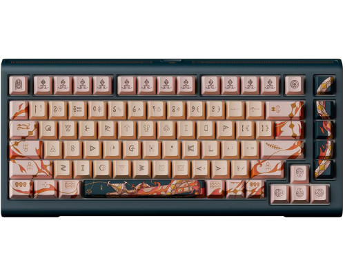 Ducky Year of the Snake 2025 Zodiac  75% Hot-Swap RGB ISO - MX2A Red