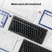 HyperX Alloy Rise 75 SWE melna - Bezvadu klaviatura Alloy Rise 75 (W)
