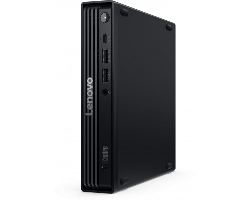 Lenovo ThinkCentre M70q Gen 6 13A4 - Tiny - Core Ultra 5 225T - RAM 16 GB - SSD 512 GB - TCG Opal Encryption, NVMe - Intel Graphics - 1GbE, Wi-Fi 6E, Bluetooth 5.3 - WLAN: 802.11a/b/g/n/ac/ax (Wi-Fi 6E), Bluetooth 5.3 - Win 11 Pro - Monitor: keiner -