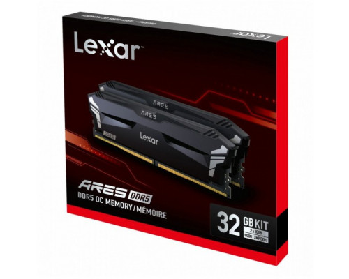 lexar DDR5 ARES 32GB(2*16GB)/6000 CL30 czarna