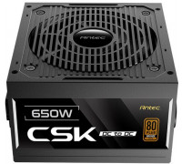 Antec CSK650DC EC 650 W 20+4 pin ATX ATX Black