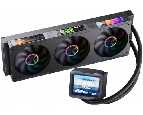 Jonsbo TF3-360SCB AiO Wasserkühlung, ARGB - 360mm, schwarz