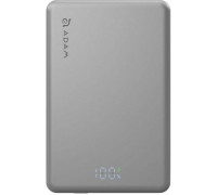 Adam Elements Vionta L10 - magnetic powerbank bezprzewodowy 10000 mAh silver