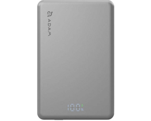 Adam Elements Vionta L10 - magnetic powerbank bezprzewodowy 10000 mAh silver