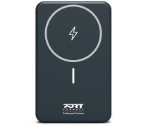 Port Designs 907005 bank mocy Litowo-polimerowy (LiPo) 10000 mAh Bezprzewodowe ładowanie Black