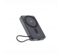 Swissten MagSafe Li-Pol 5/9/12V for charging phones and other devices 22013979 10000mAh 1x USB-C 15W czarna