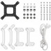 Deepcool LM240 WH Procesor Zestaw do chłodzenia cieczą 12 cm Biały 1 szt.