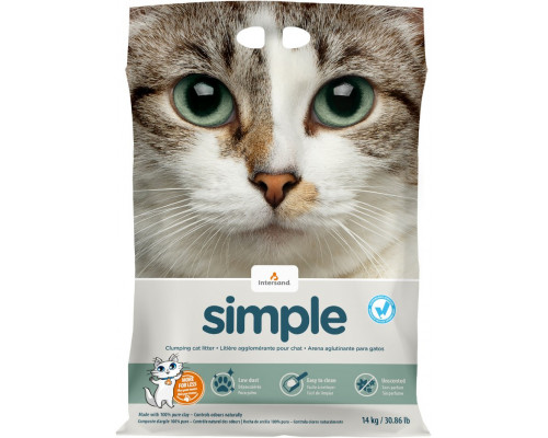 Natura Amica Intersand simple catlitter 14kg fragance free