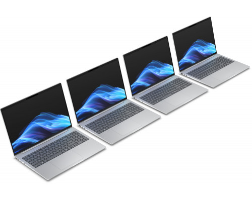 Laptop HP EliteBook 8 G1i AI PC Intel Core Ultra 5 225U Laptop 40,6 cm (16") WUXGA 32 GB DDR5-SDRAM 512 GB SSD Wi-Fi 6E (802.11ax) Windows 11 Pro Silver