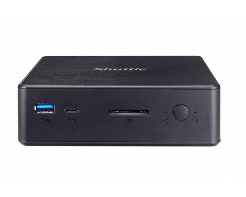 Komputer Shuttle PFD-NC10U001 XPC nano NC1010BA komputer osobisty/workstation 4205U mini PC Intel Celeron 4 GB DDR4-SDRAM 64 GB SSD Windows 10 Pro Black