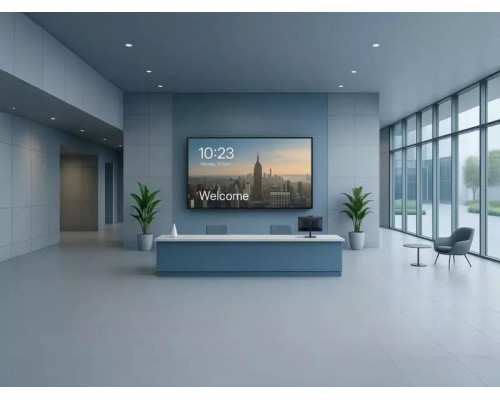 ViewSonic CDE5514-2C signage display Płaski panel Digital Signage 139,7 cm (55") LCD Wi-Fi 500 cd/m 4K Ultra HD Czarny Procesor wbudowany Android 14 24/7