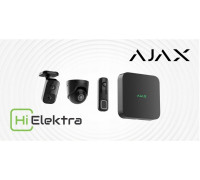 Ajax Kamera HL - kopułka TurretCam (5 Mp/4 mm) (8EU) - black