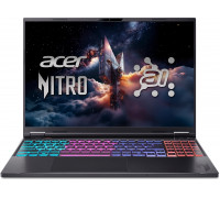 Laptop Acer Nitro 16 AI AN16-61 Ryzen AI 7 350 / 16 GB / 1 TB / W11 / RTX 5070 Ti / 180 Hz (NH.QZTEP.001)