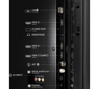 Hisense 43E77Q 109,2 cm (43") 4K Ultra HD Smart TV Wi-Fi Czarny