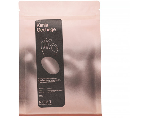 ROST - kawa ziarnista z Kenii Gechege filtrowana 250 g