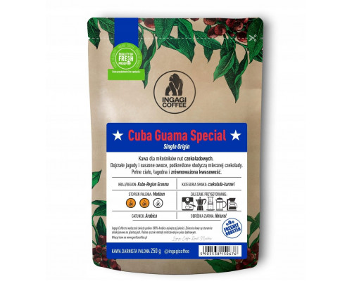 Ingagi Coffee Cuba Guama Special Omniroast 250g