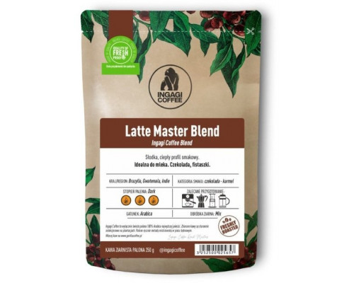Ingagi Coffee Latte Master Blend 250g