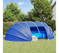 vidaXL Namiot do basenu Blue 640 x 432 x 205 cm