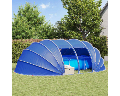 vidaXL Namiot do basenu Blue 640 x 432 x 205 cm
