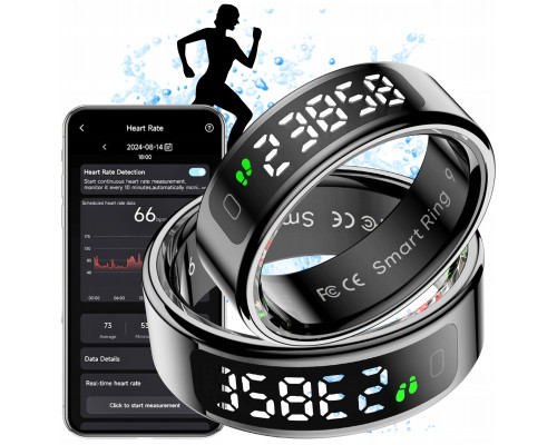 Smartwatch Colmi Smartring R12 18.3MM 8 (black)